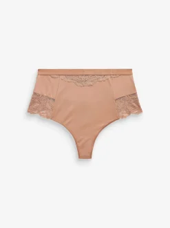 Next Noir / Praline Nude - Tongs taille haute légers et modelants pour le contrôle de l'abdomen 2 Pack Online
