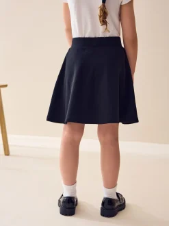 Next Noir - Pull-On Jersey Extensible School Skater Jupes (3-17yrs) Online