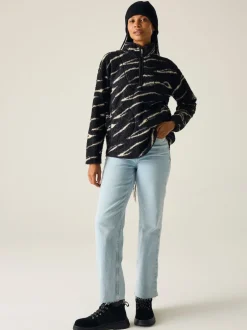 Regatta Noir - Polaire Frankie Borg à demi-fermeture éclair Sale