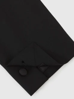 Reiss Noir - Revers en pointe - Veste de smoking Poker à simple boutonnage habillé Best