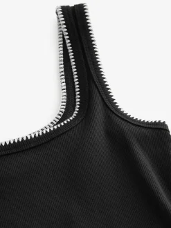 Next Noir - Robe d’été mi-longue en jersey Best