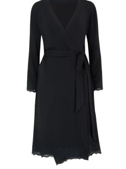 Pour Moi Noir - Robe du soir Sofa Loves coupe cache-cœur en dentelle et en jersey Discount