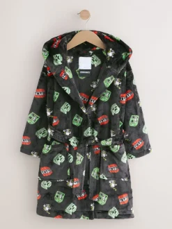 Next Noir - Robe en polaire Minecraft (5-16ans) Sale