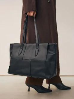 Next Noir - Sac à bandoulière tissé New