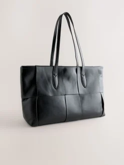 Next Noir - Sac à bandoulière tissé New