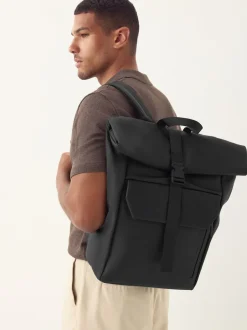 Next Noir - Sac à dos caoutchouté Sale