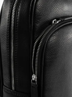 Totes Noir - Sac à dos en cuir authentique Outlet