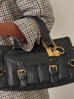 Next Noir - Sac à main à boucle Charm Hot