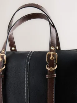 Next Noir - Sac à main avec boucle Sale