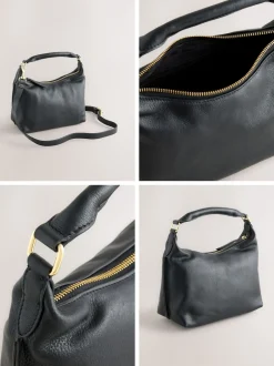 Next Noir - Sac à main fendu en cuir Best