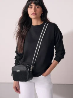 Next Noir - Sac d'appareil photo en cuir New