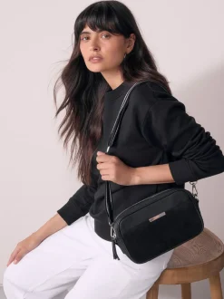 Next Noir - Sac d'appareil photo en cuir New