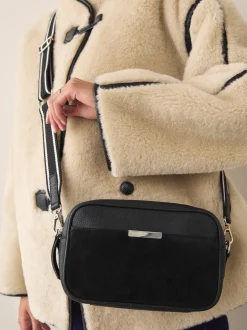 Next Noir - Sac d'appareil photo en cuir New