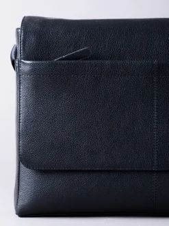 Lakeland Leather Noir - Sacoche messager pour ordinateur portable Crummock Hot