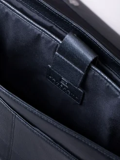 Lakeland Leather Noir - Sacoche messager pour ordinateur portable Crummock Hot