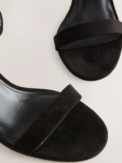 Next - Sandales à talons carrés Noir Clearance