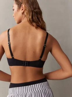 self. Noir - Scoop lissant Soutiens-gorge Sale