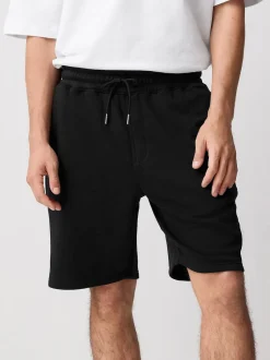 Next Noir - Short à poche zippée en jersey brossé Best