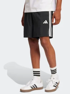 adidas - Short Essentials 3-Rayure Chelsea Shorts Noir Clearance
