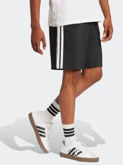adidas - Short Essentials 3-Rayure Chelsea Shorts Noir Clearance