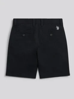U.S. Polo Assn - Short chino classique US Polo Assn Noir Clearance