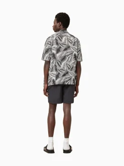 All Saints Noir - Short de bain AllSaints Warden Outlet