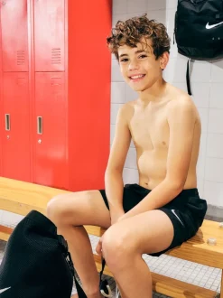 Nike - Short de bain 4 Inch Volley Noir Best