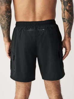 Next Noir - Short d’entraînement Active Cargo Gym Hot