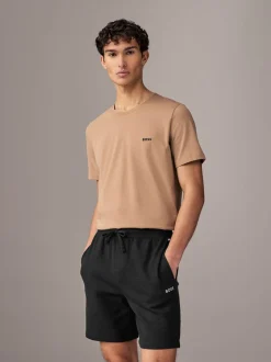 BOSS - Short gaufré Noir