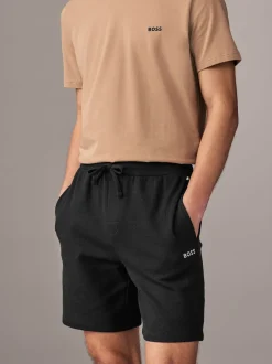 BOSS - Short gaufré Noir