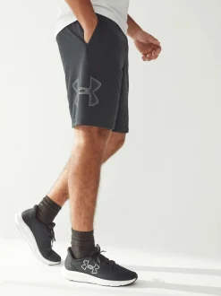 Under Armour Noir - Short en tissu technique à imprimé graphique Sale