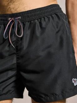 PS Paul Smith Noir - Shorts à logo Outlet