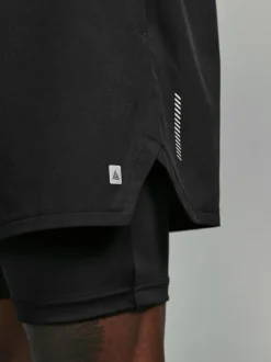 Next Noir - Shorts Active 2-en-1 Online