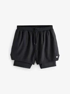 Next Noir - Shorts Active 2-en-1 Online