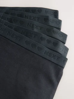 Next Noir - Shorts Long Leg Caleçons 5 Pack (2-16ans)