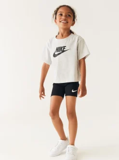 Nike Noir - Shorts Pro Dri-FIT petits enfants Outlet