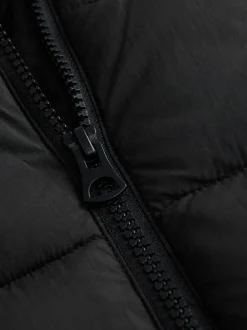 Next Noir - Shower Resistant Square Quilted Coat (3-16yrs) Clearance