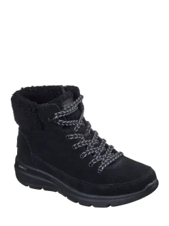 Skechers Noir - Glacial Ultra Boots Outlet