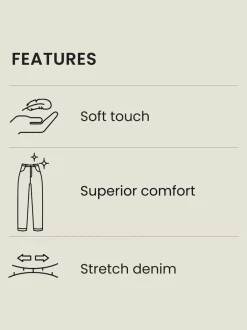 Next - Skinny Fit (Skinny Fit) - Jeans stretch de confort Noir Best