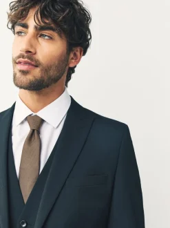 Next Noir - - Veste de costume à deux boutons Skinny Fit (Skinny Fit)