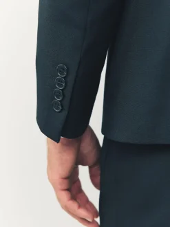 Next Noir - - Veste de costume à deux boutons Skinny Fit (Skinny Fit)