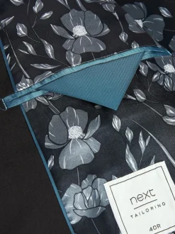 Next Noir - - Veste de costume à deux boutons Skinny Fit (Skinny Fit)