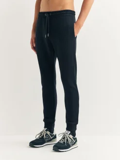 Next Noir - Skinny Fit (Skinny Fit) - Pantalon de Joggings en coupe ajustée à dos brosse