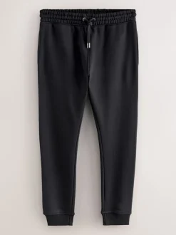 Next Noir - Skinny Fit (Skinny Fit) - Pantalon de Joggings en coupe ajustée à dos brosse