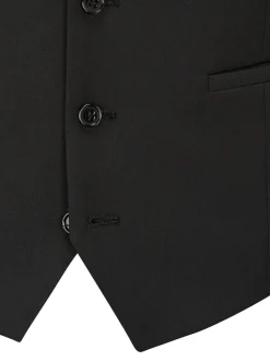 Skopes Noir - Milan Scoop Coupe ajustée Costume Gilet Online