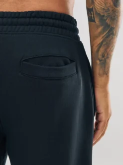 Next Noir - Slim Fit (Slim Fit) - Pantalon de Joggings en coupe ajustée à dos brosse Discount
