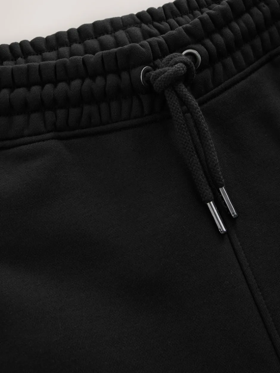 Next Noir - Slim Fit (Slim Fit) - Pantalon de Joggings en coupe ajustée à dos brosse Discount