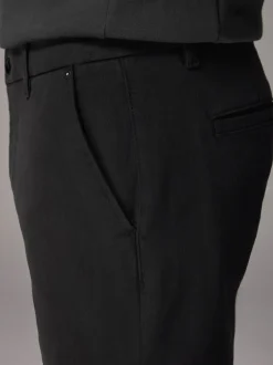 Next Noir - Slim Fit (Slim Fit) - Pantalon chino Motionflex Discount