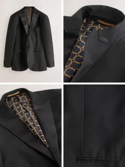 Next Noir - - Veste de smoking Slim Fit (Slim Fit) Outlet