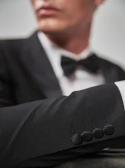 Next Noir - - Veste de smoking Slim Fit (Slim Fit) Outlet